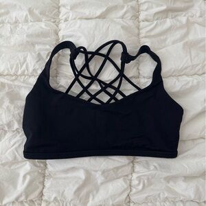 lululemon athletica free to be wild bra black